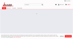 Desktop Screenshot of imass-gmbh.com